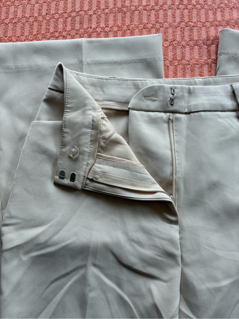 Scoop Women's Crepe High Rise Bootcut Suit Pants Size 8 - Picture 6 of 7